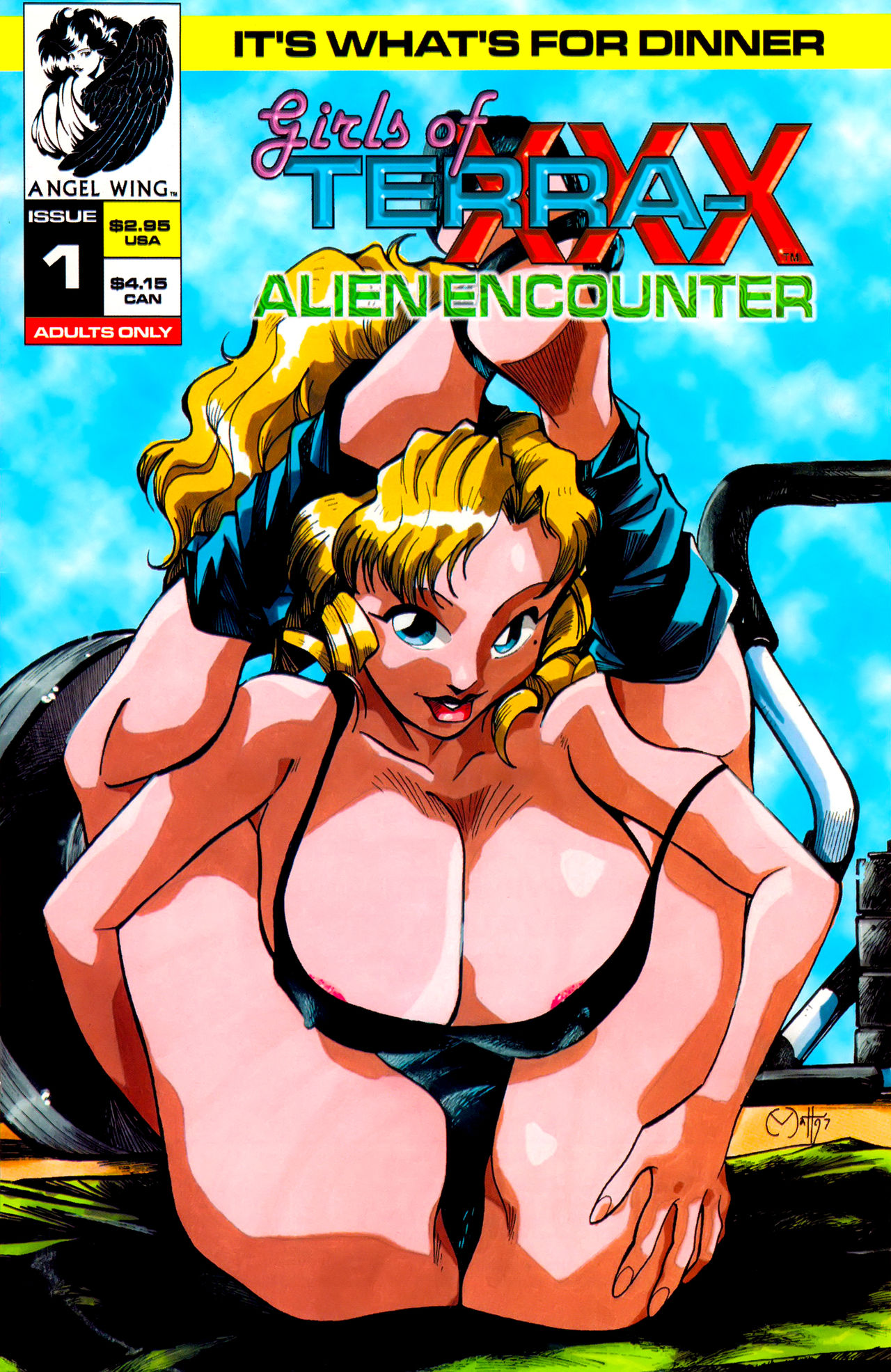Girls of Terra XXX, Alien Encounter 01 page 1 full