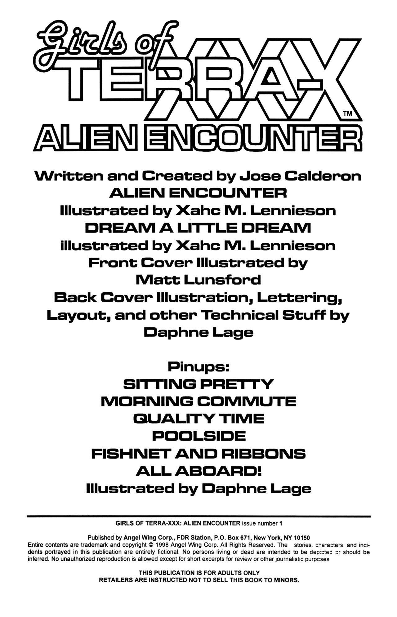 Girls of Terra XXX, Alien Encounter 01 page 2 full