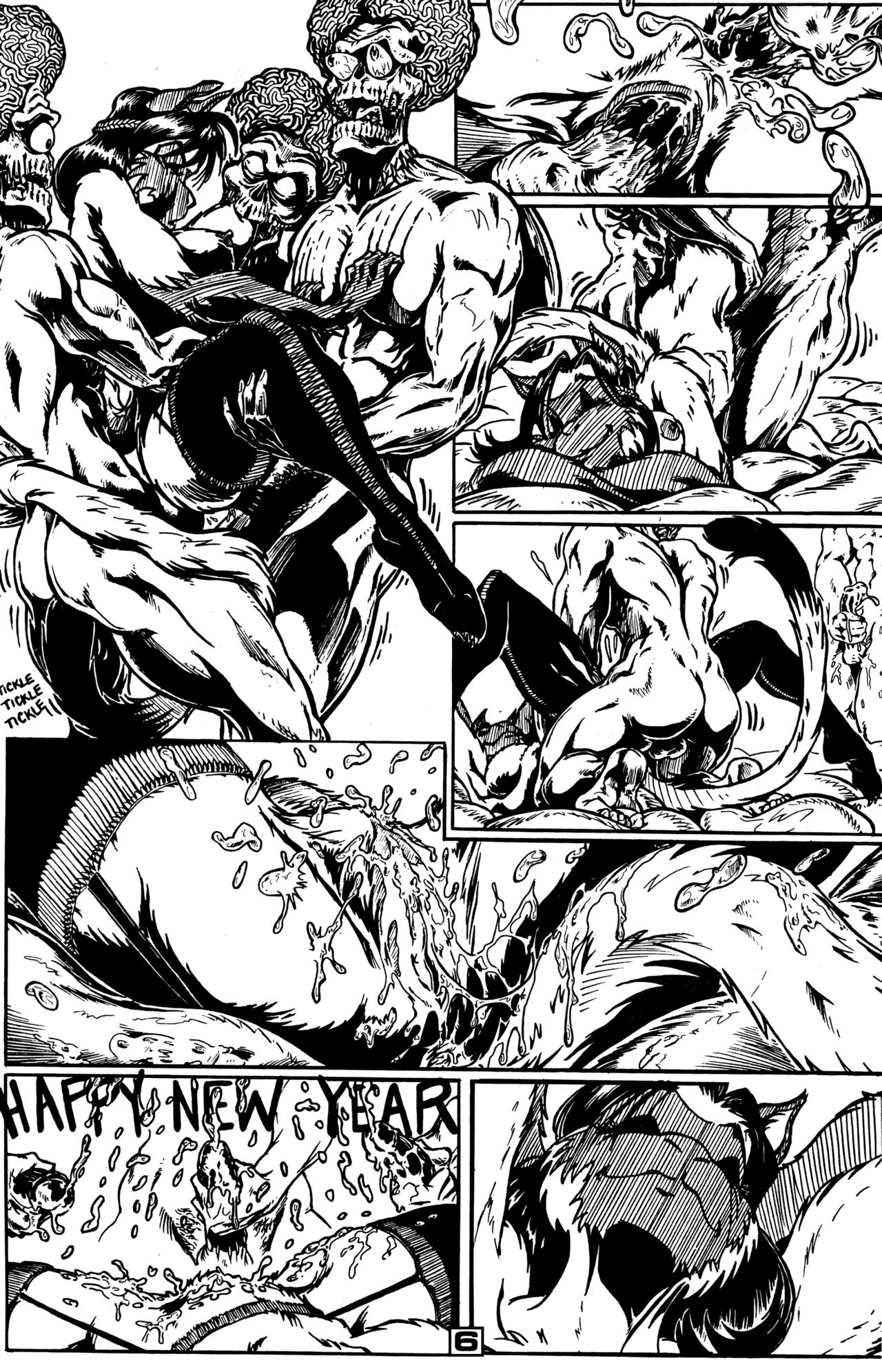 Girls of Terra XXX, Alien Encounter 01 page 8 full