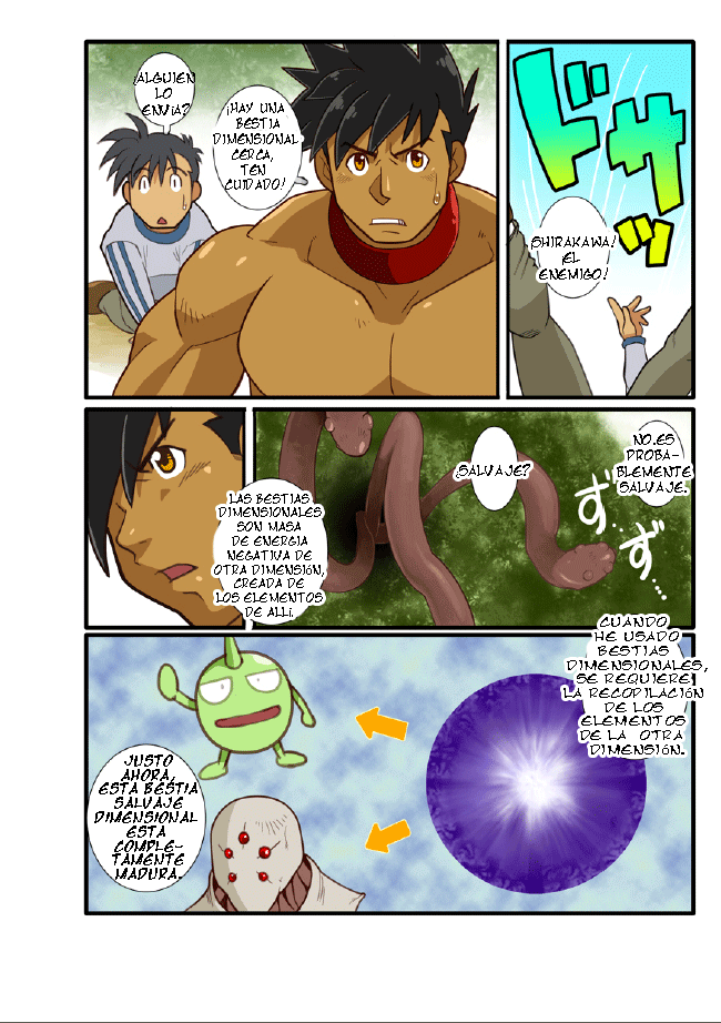 Dragon ranger blanco y negro capitulo 01 - Nakata shunpei - Spanish - Yaoi bara. page 10 full