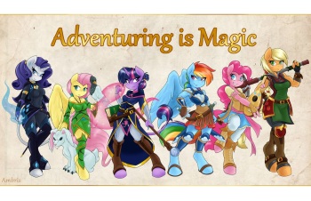Adventuring is Magic cover