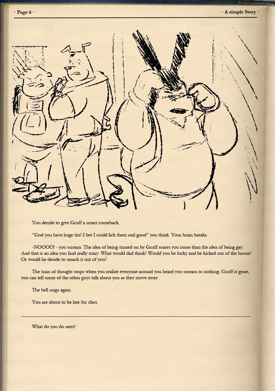 Caesarcub - Interactive Fiction - A Simple Story page 7 full