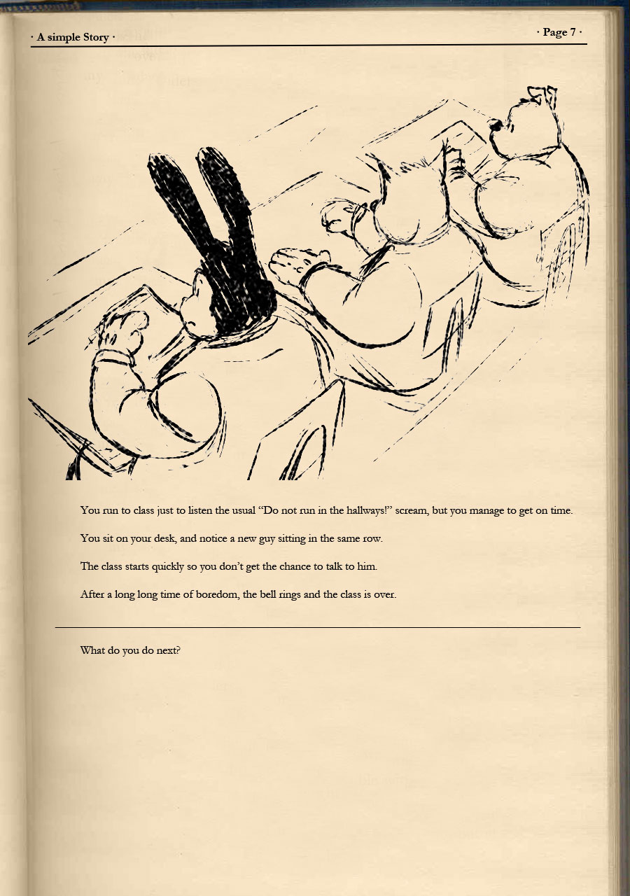 Caesarcub - Interactive Fiction - A Simple Story page 8 full