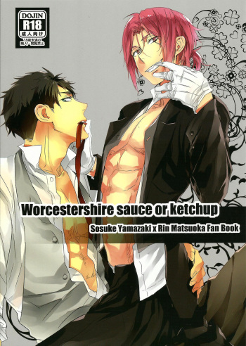 Worcestershire sauce or ketchup cover