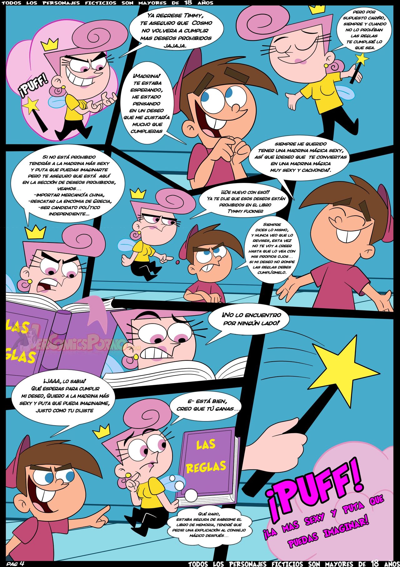 Padrinos Magicos Rompiendo Reglas page 5 full