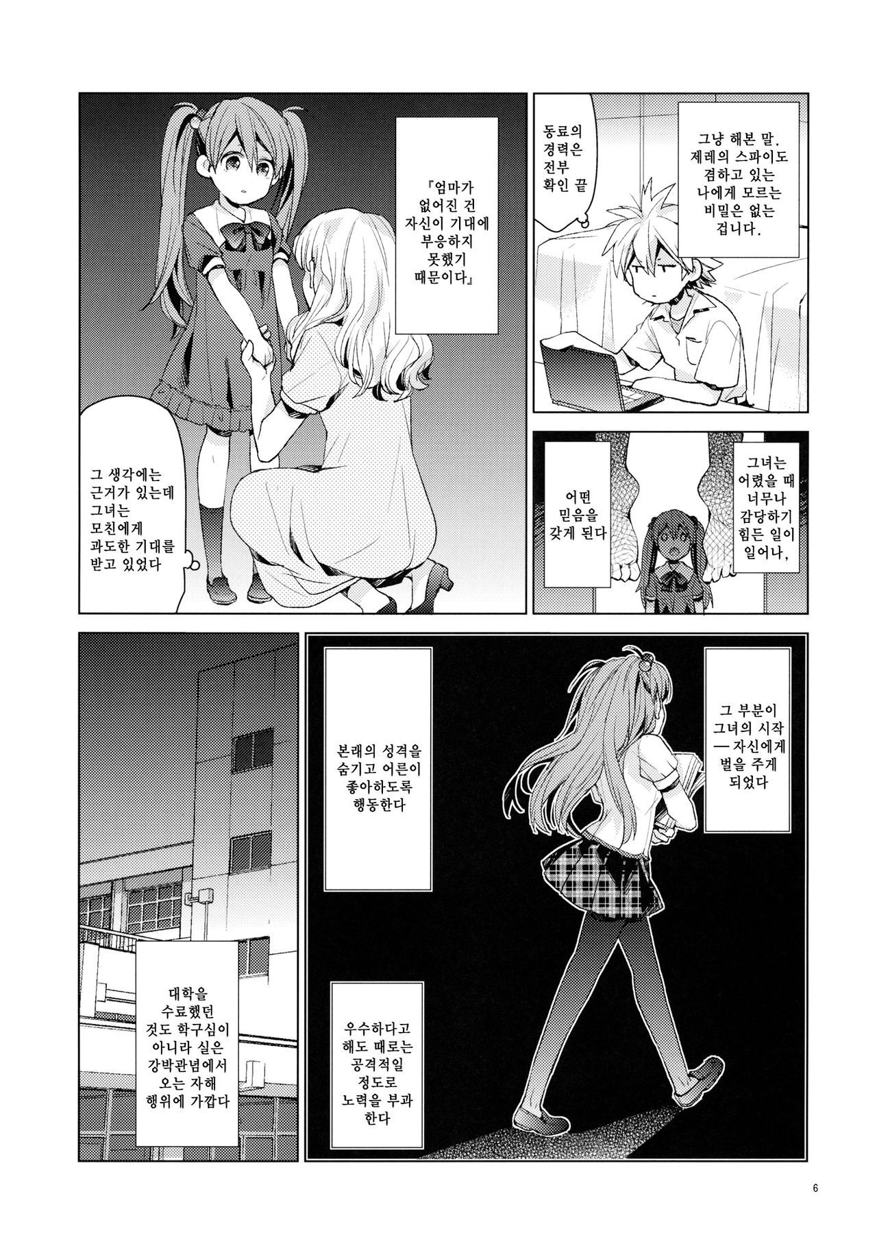Mendokusai Kanojo. page 6 full