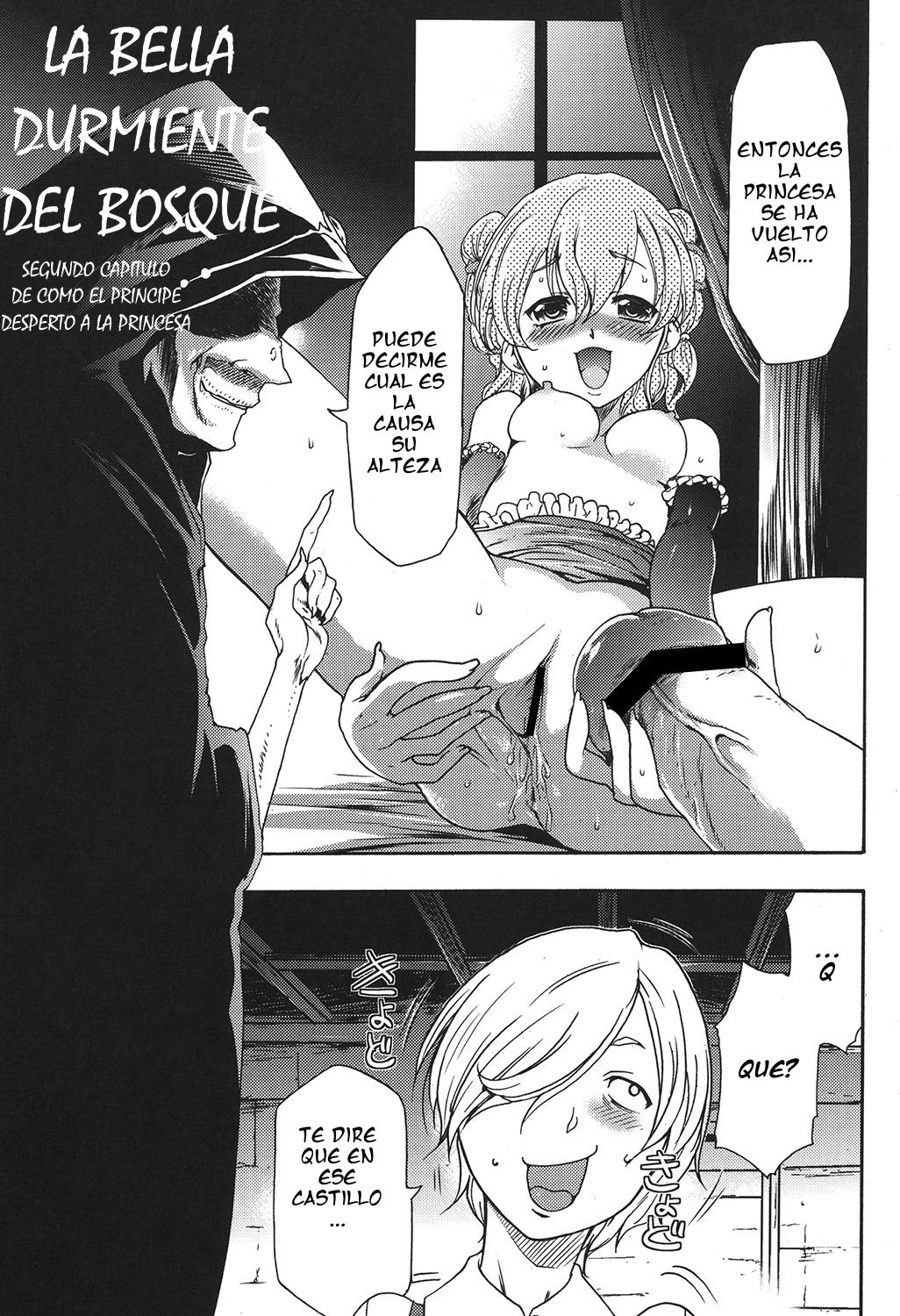 Nemurenu Mori no Bijo Ch. 2 | La bella durmiente del bosque Seguno capitulo. "De como el principe desperto a la princesa" page 1 full