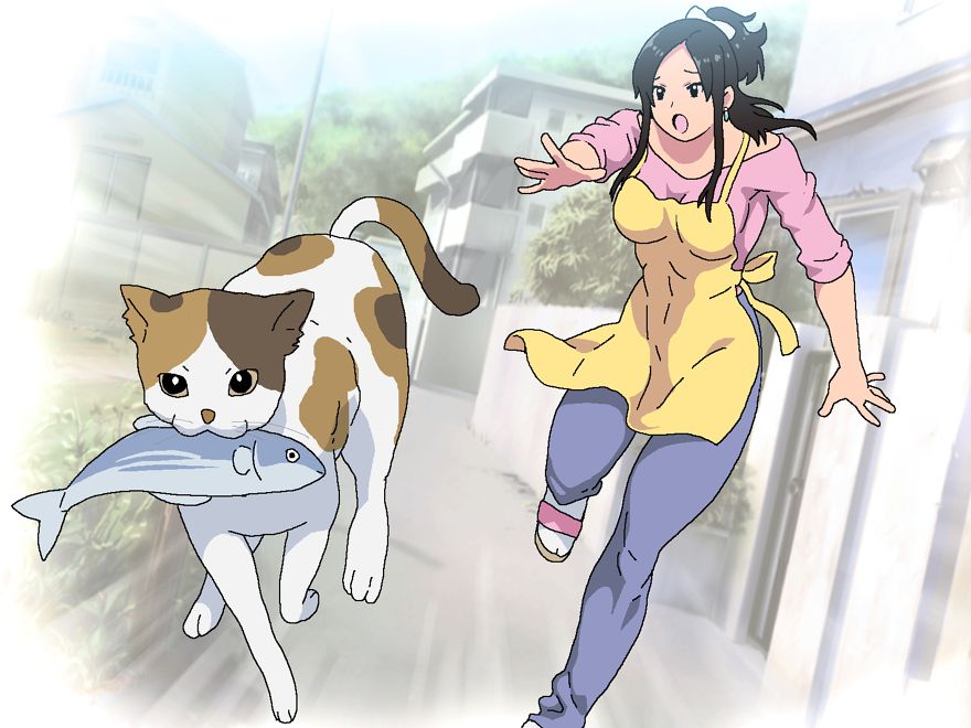 Kabe ni Hamatte Ugokenai! 4 Oku-san Naijonokou no Maki page 3 full