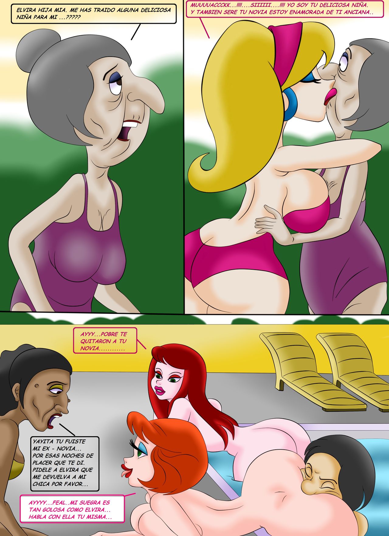 CONDORITO.  EL MATRIMONIO DE YAYITA. page 8 full