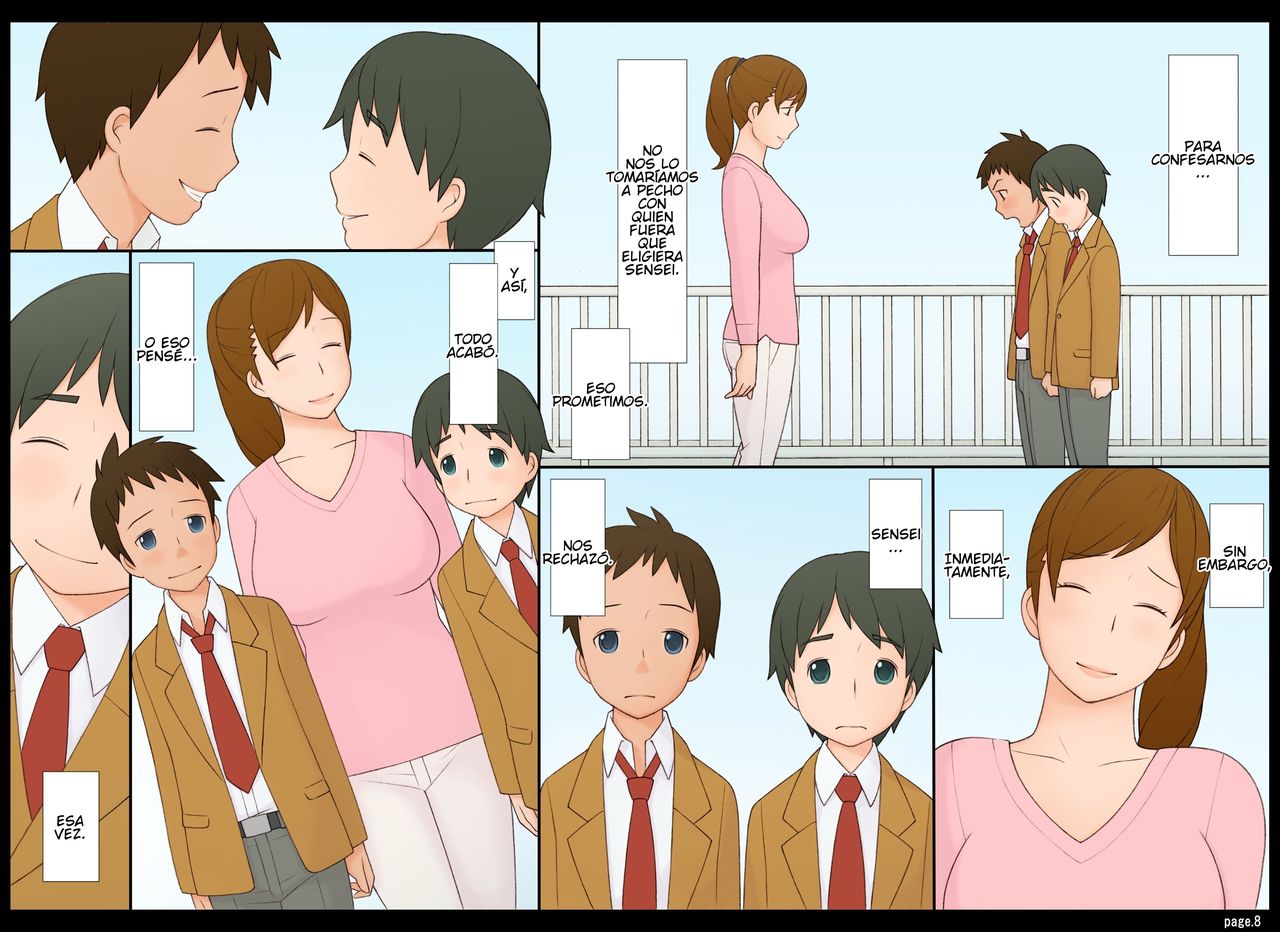 Ponpharse Vol. 8 - "Yuuwaku -Futari dake no Himitsu-" Hen PART1 l Tentación - Nuestro Secreto - Parte 1 page 9 full