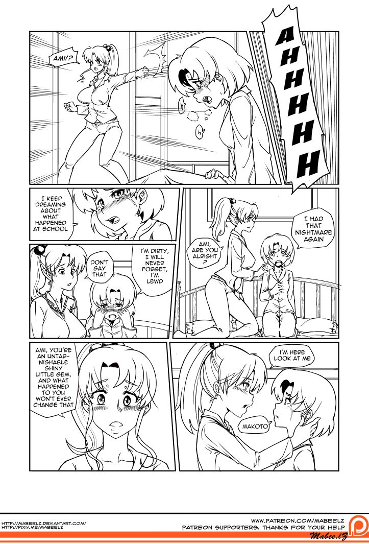 R18+ SailorPreggos chapter2  - Mabee.lz page 3 full