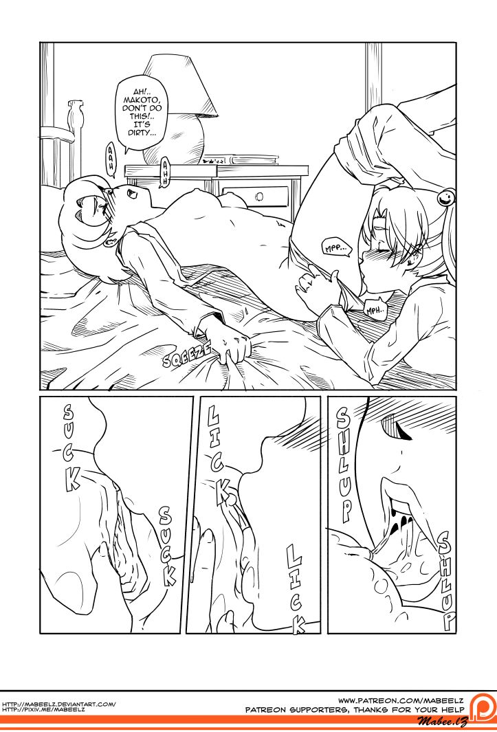 R18+ SailorPreggos chapter2  - Mabee.lz page 8 full