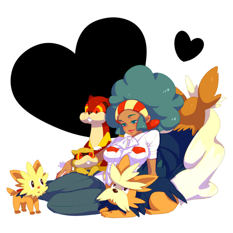 Pokemon BW - Lenora/Aloe page 7 full