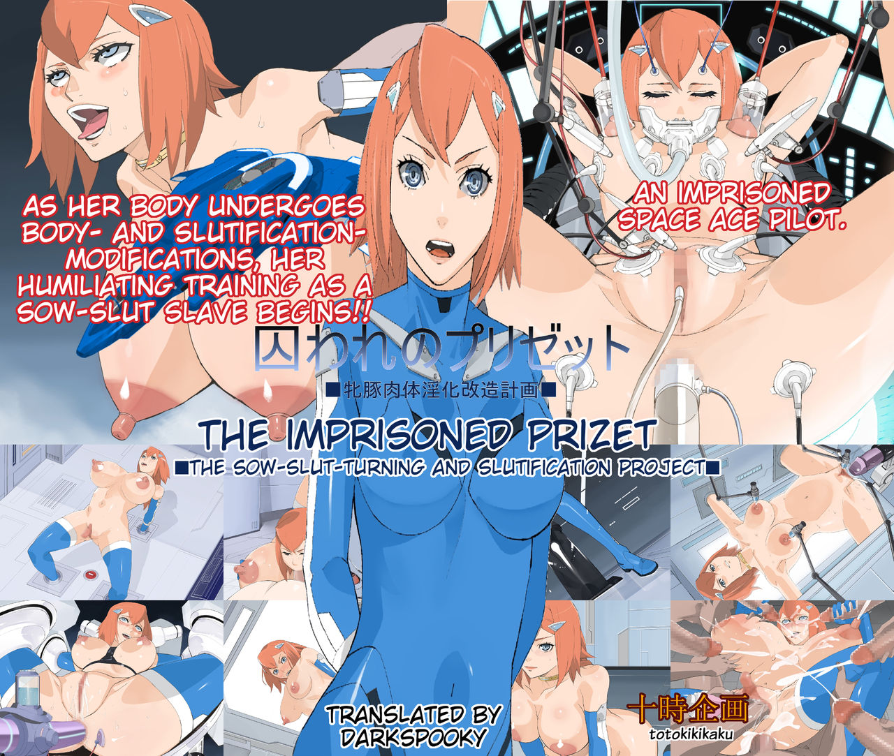 Toraware no Prizet ~Mesubuta Nikutai Inka Kaizou Keikaku~ | The imprisoned Prizet  ~The sow-slut-turning and slutification project ~ page 1 full
