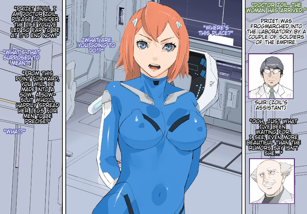Toraware no Prizet ~Mesubuta Nikutai Inka Kaizou Keikaku~ | The imprisoned Prizet  ~The sow-slut-turning and slutification project ~ page 7 full