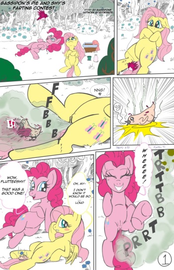Pie and Shy's Farting Contest cover