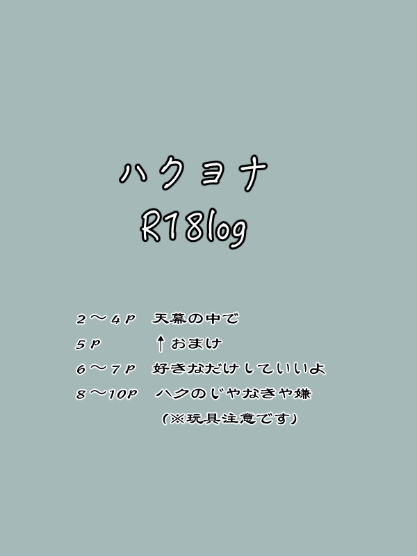 HakYona R18 log page 1 full
