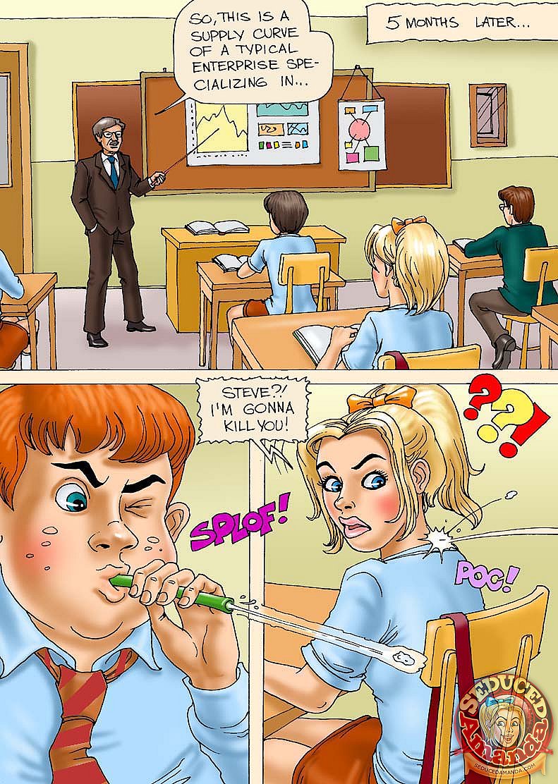 Seduced Amanda - College Punishment page 3 full