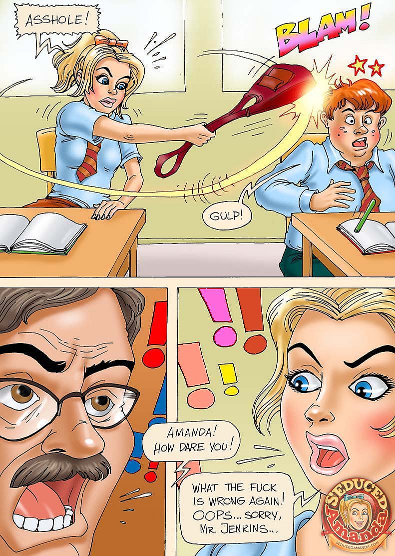Seduced Amanda - College Punishment page 4 full