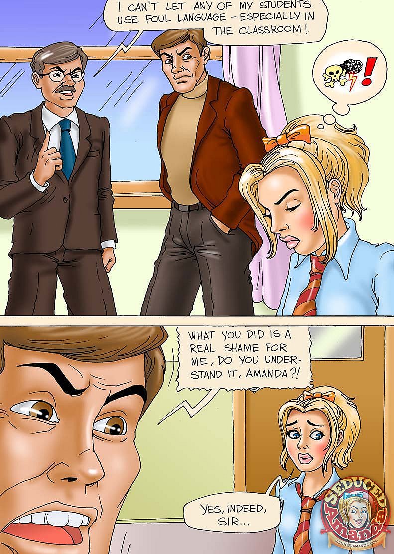 Seduced Amanda - College Punishment page 6 full