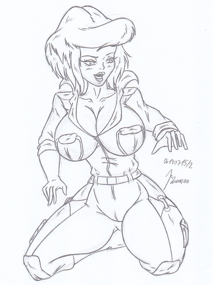 April O´Neil _ My miny _ Sketch work_2 page 10 full