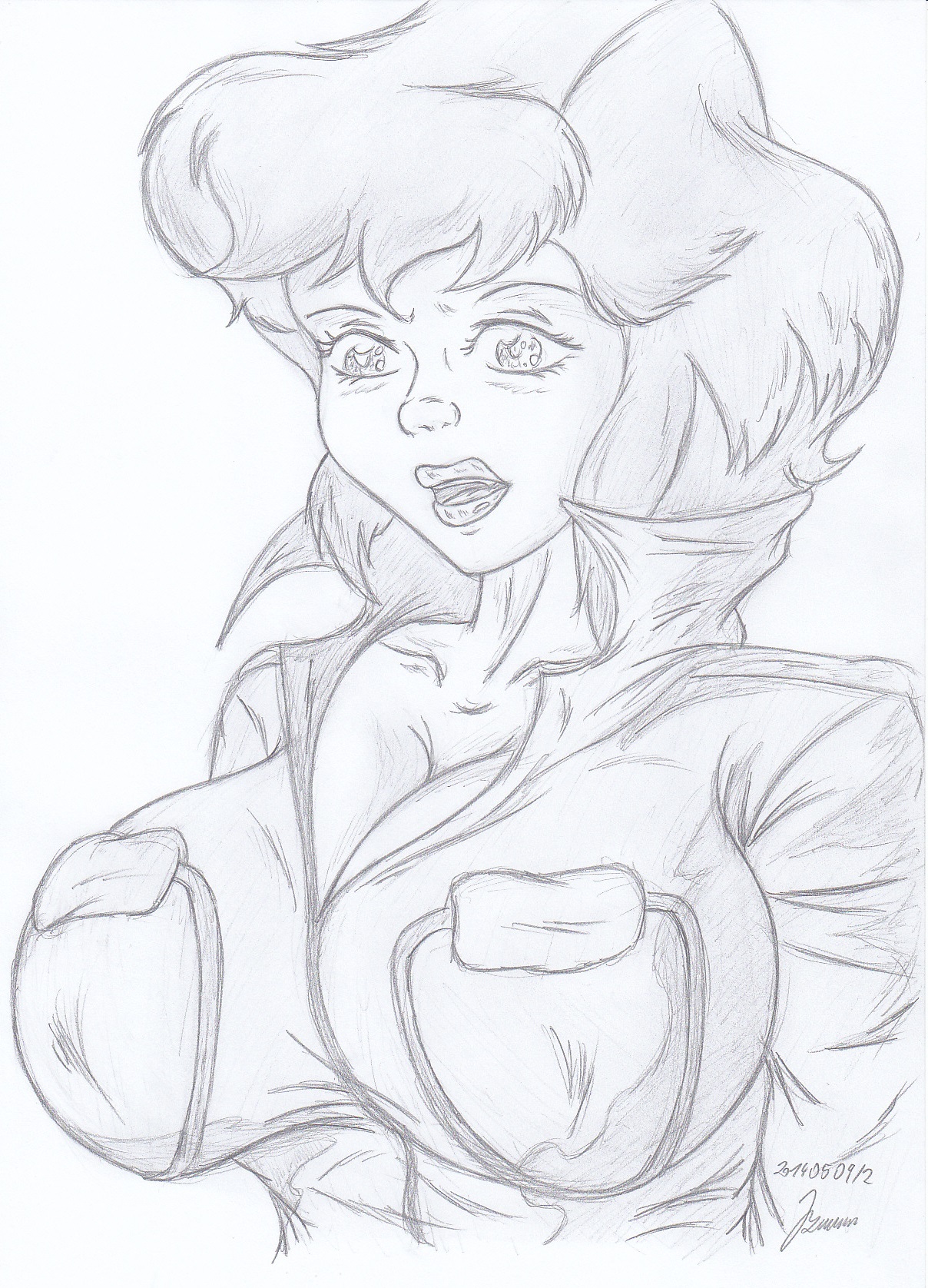 April O´Neil _ My miny _ Sketch work_2 page 2 full