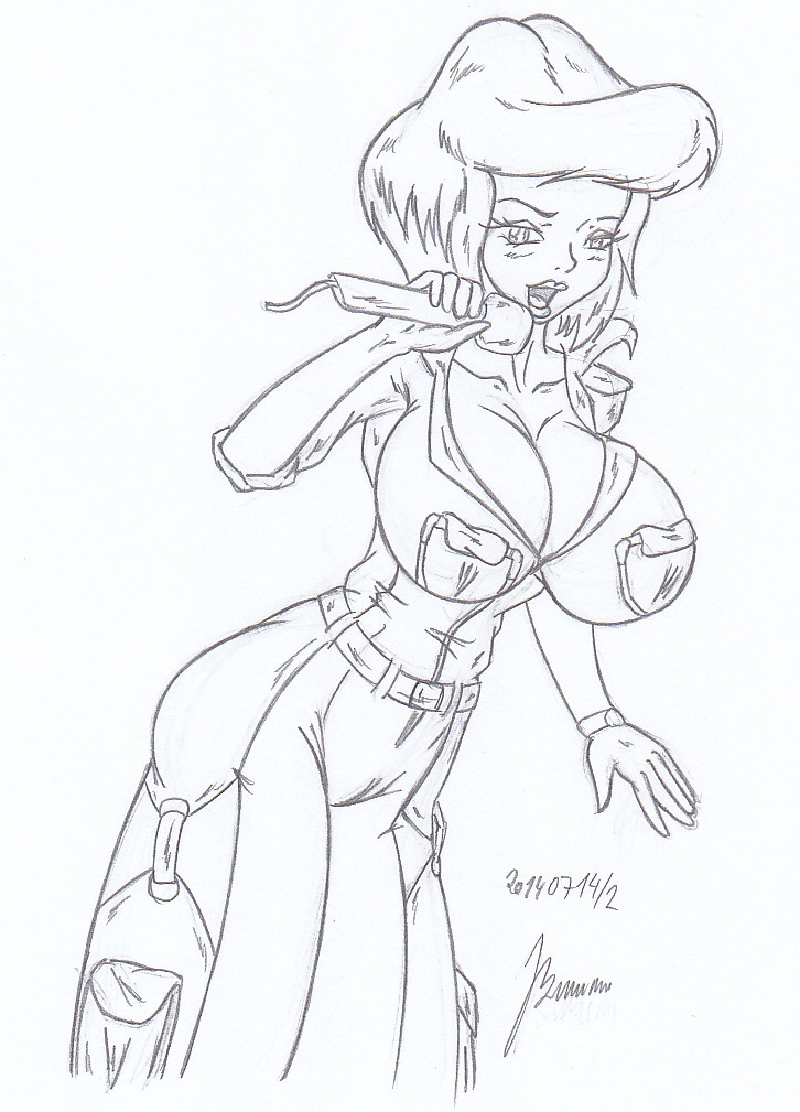 April O´Neil _ My miny _ Sketch work_2 page 9 full