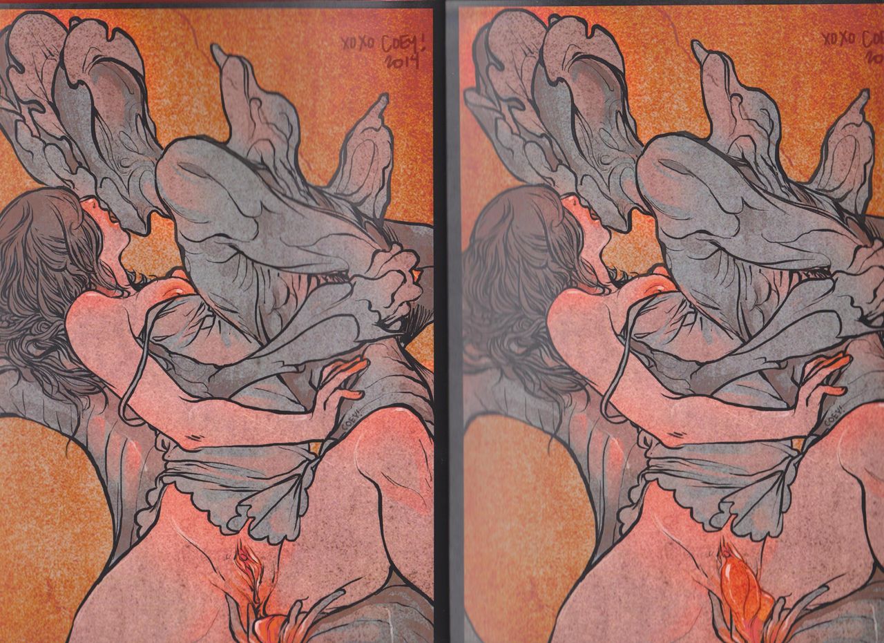 Monsters &amp; More: An 18+ Sketchbook by Coey Kuhn page 4 full