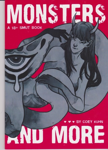 Monsters &amp; More: An 18+ Sketchbook by Coey Kuhn cover