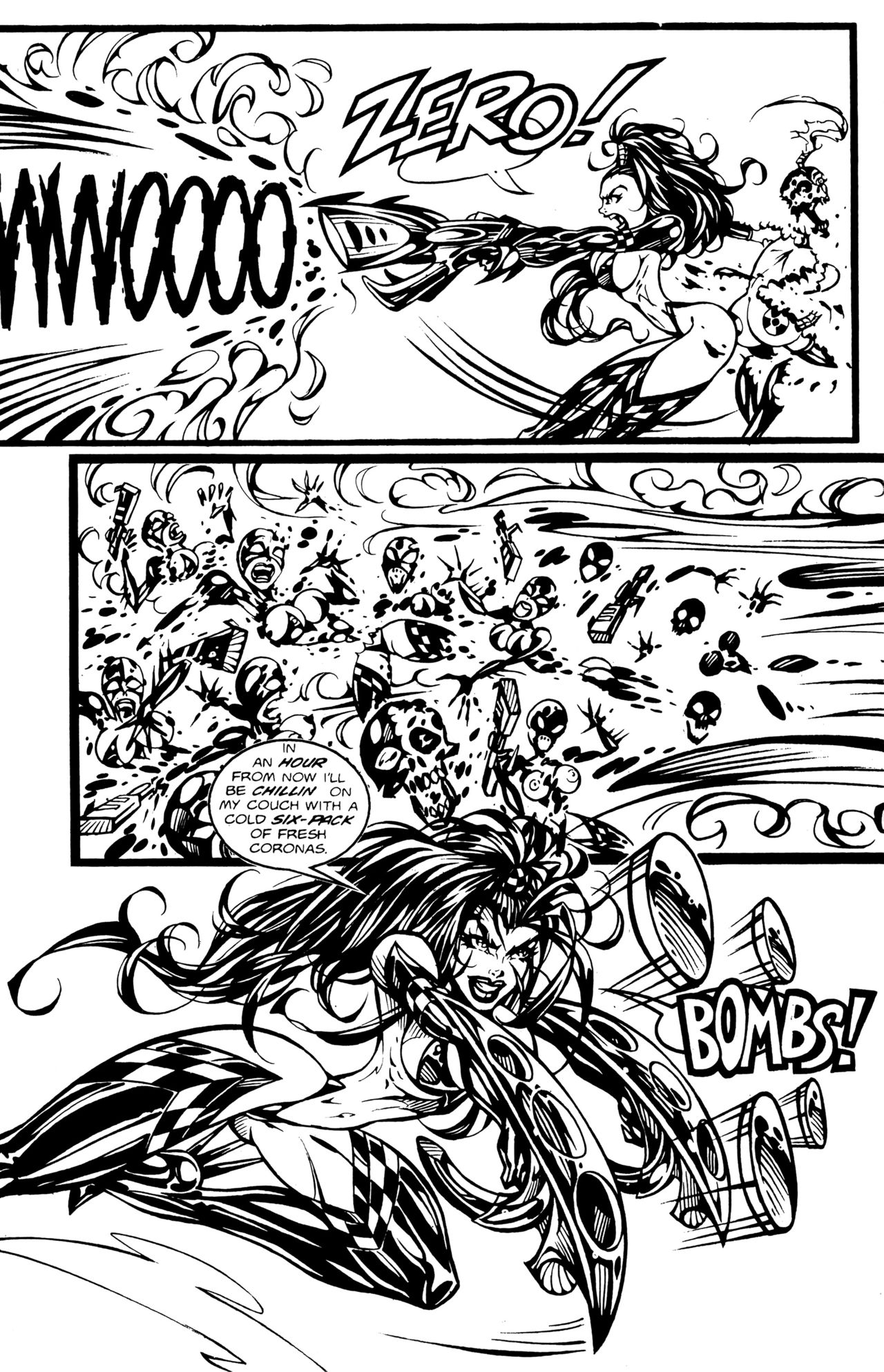 Double Impact - Raw #3 page 8 full