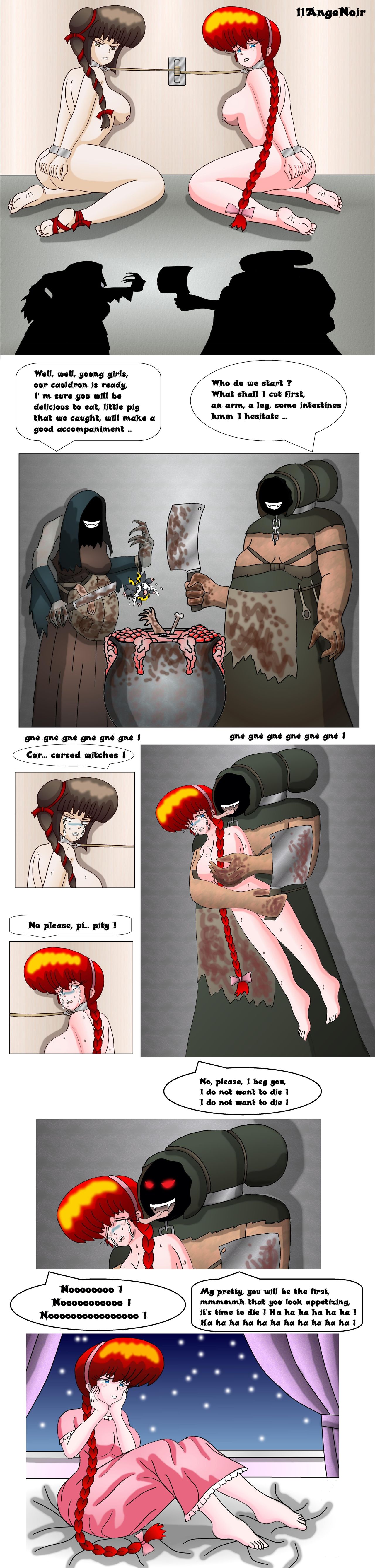 Mini Doujin Rancolina Chan Princess Myiu Slave girls Cruel Witches page 2 full