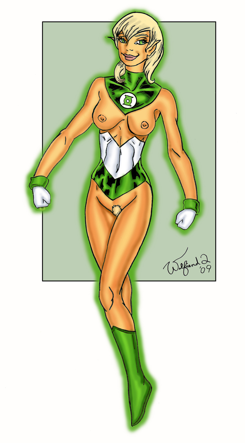 Arisia Rrab of Green Lantern page 2 full