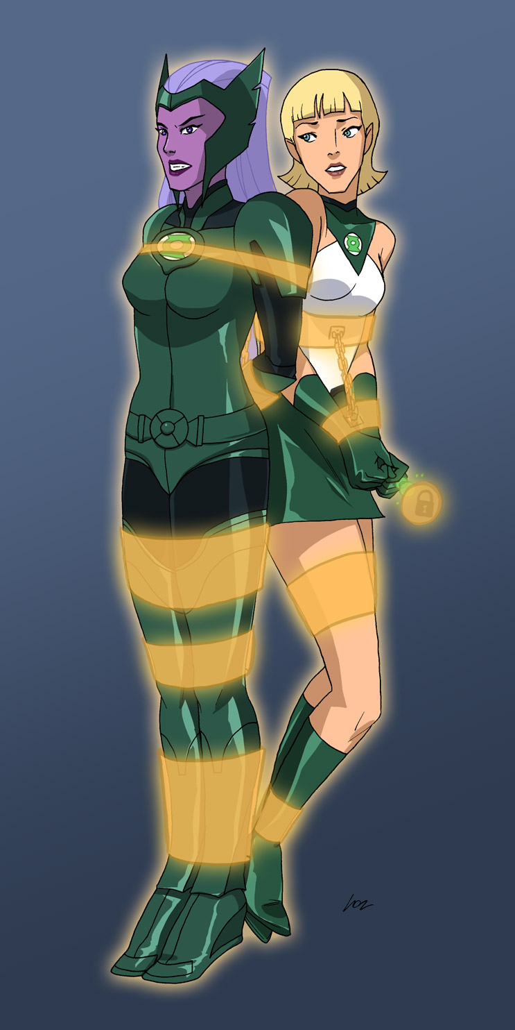 Arisia Rrab of Green Lantern page 4 full