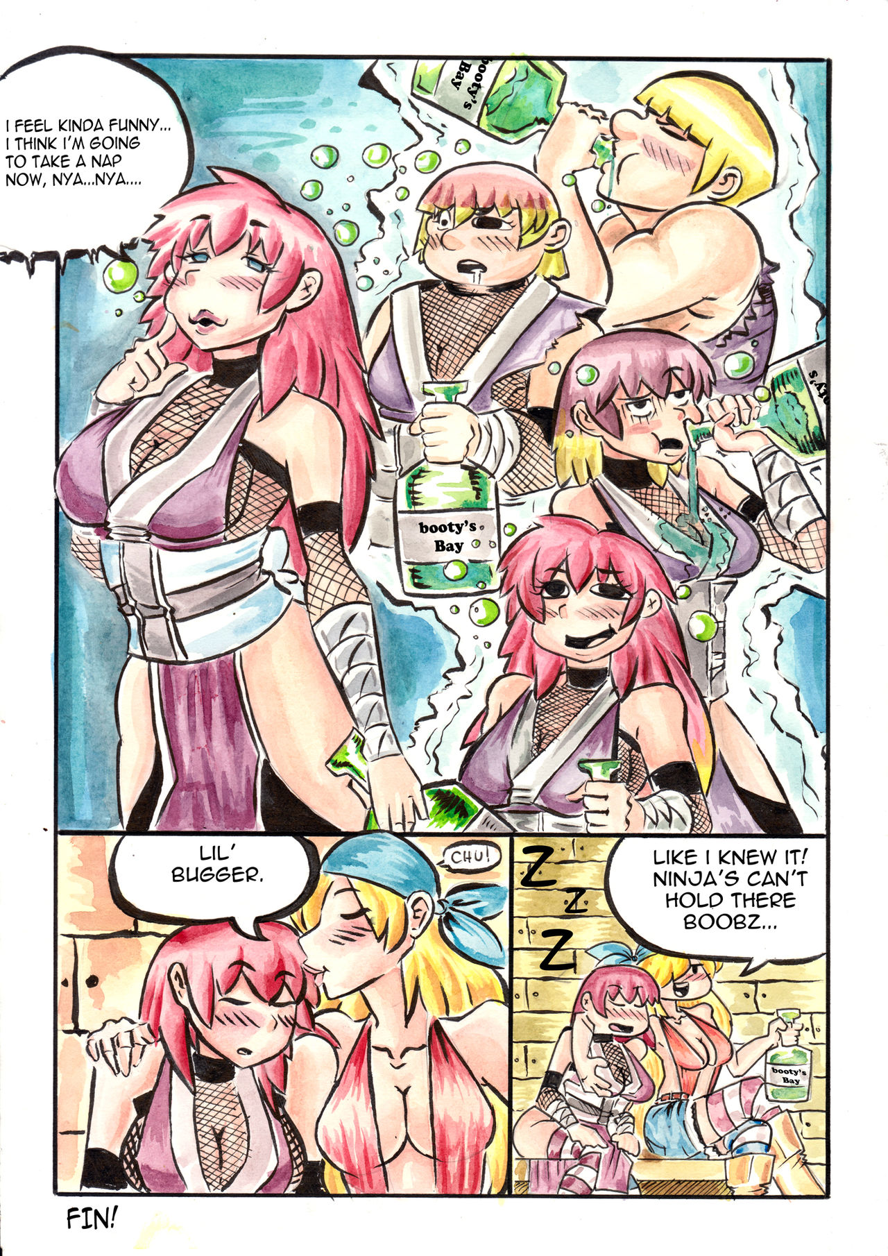 Overlord Bob's Pirates vs Ninjas page 3 full