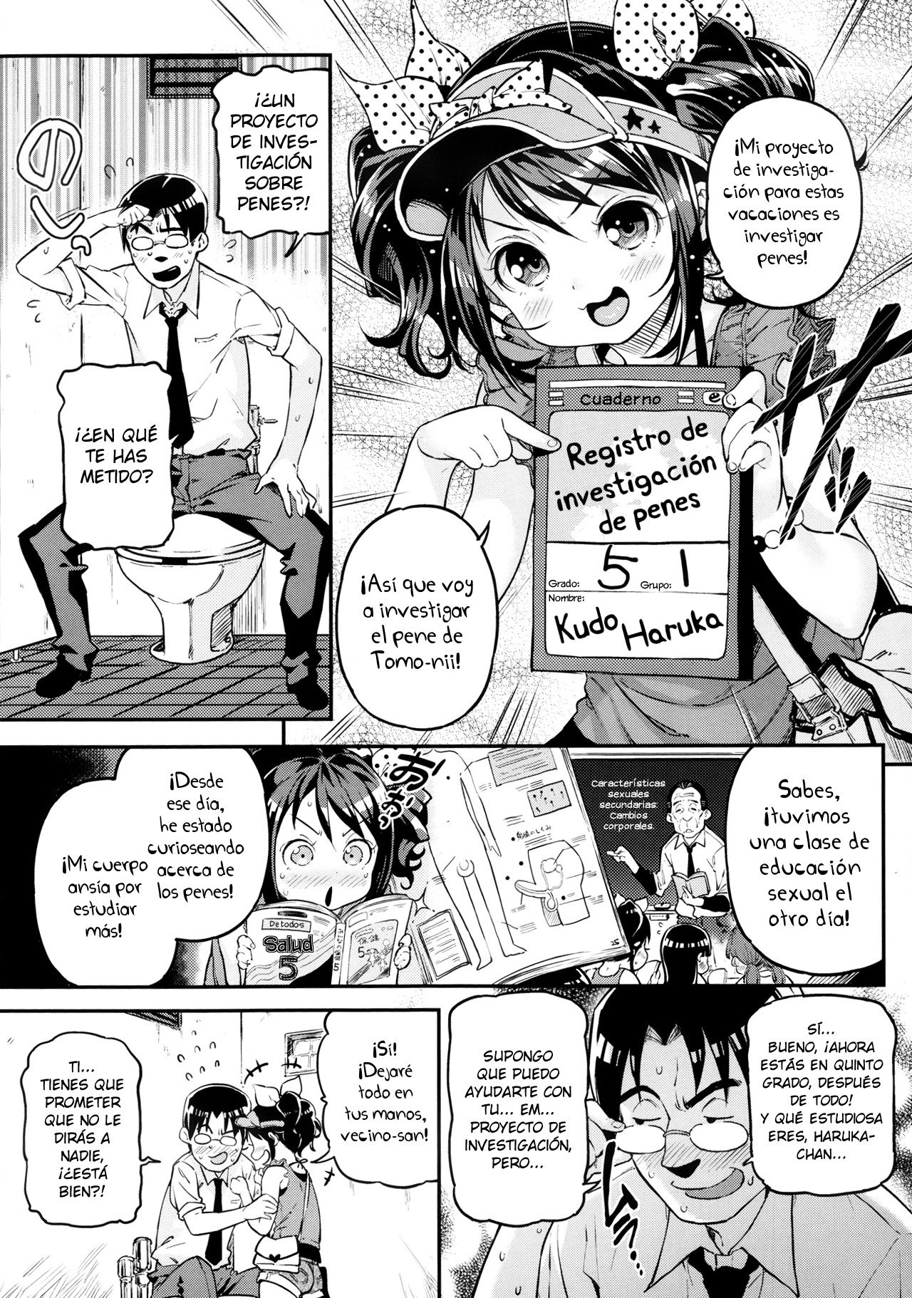Jiyuukenkyuu Bitch Report | Proyecto de Investigación: ¡Reporte Zorra! page 3 full