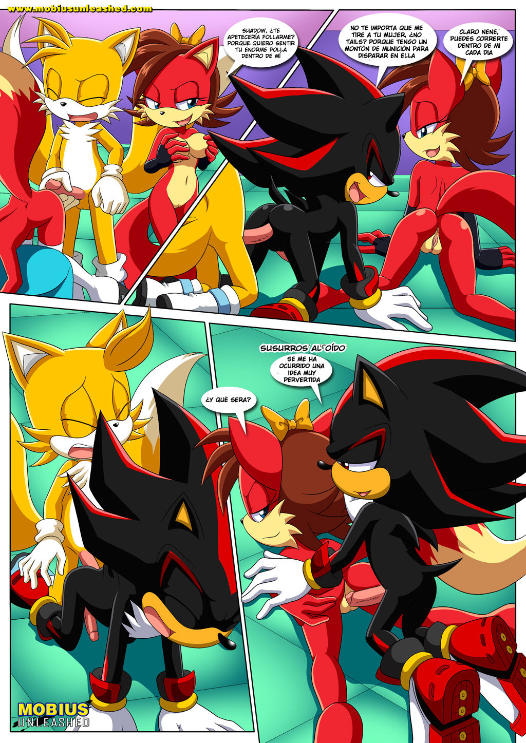 The Prower Family Affair - Foxy Black  LKNOFansub page 8 full