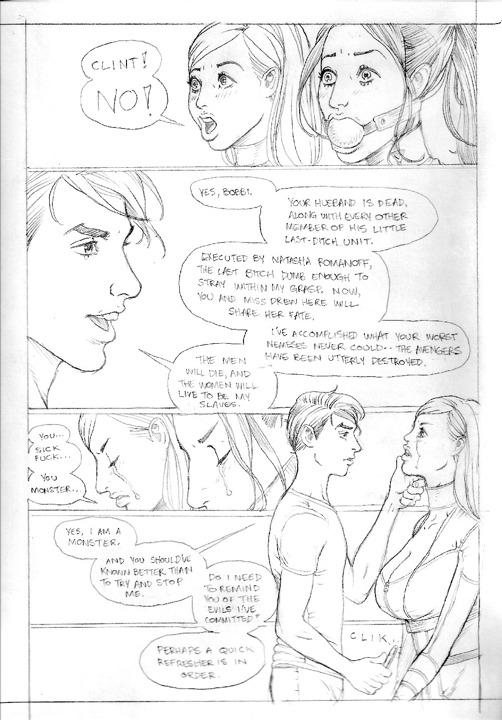 Submission Agenda 11 - Mockingbird &amp; Spider-Woman page 4 full