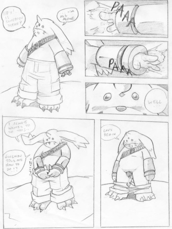 Mark Wulfgar - Digimon Fanfic cover
