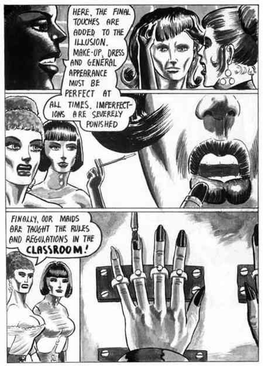 Bizarre Femdom Castle Part 1 page 3 full