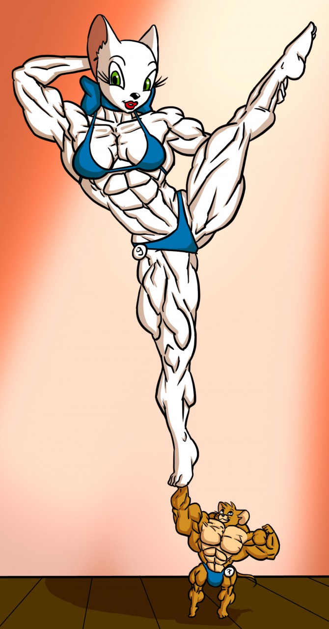 Tom and Jerry - Toodles Galore Muscles page 3 full