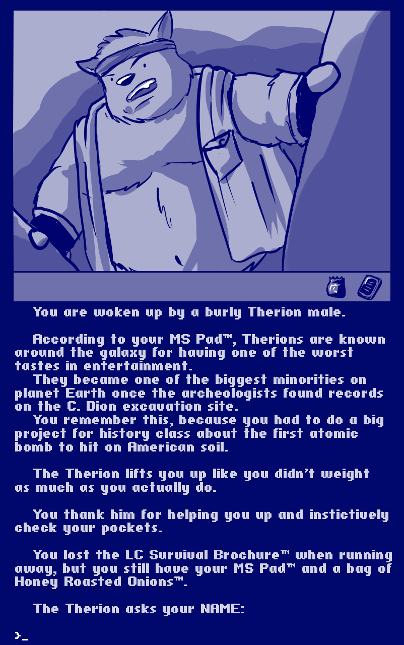 Caesarcub - Interactive Fiction - Space Adventure page 2 full