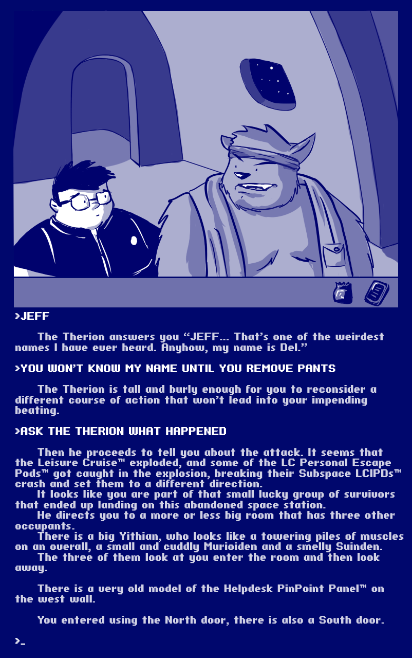 Caesarcub - Interactive Fiction - Space Adventure page 3 full