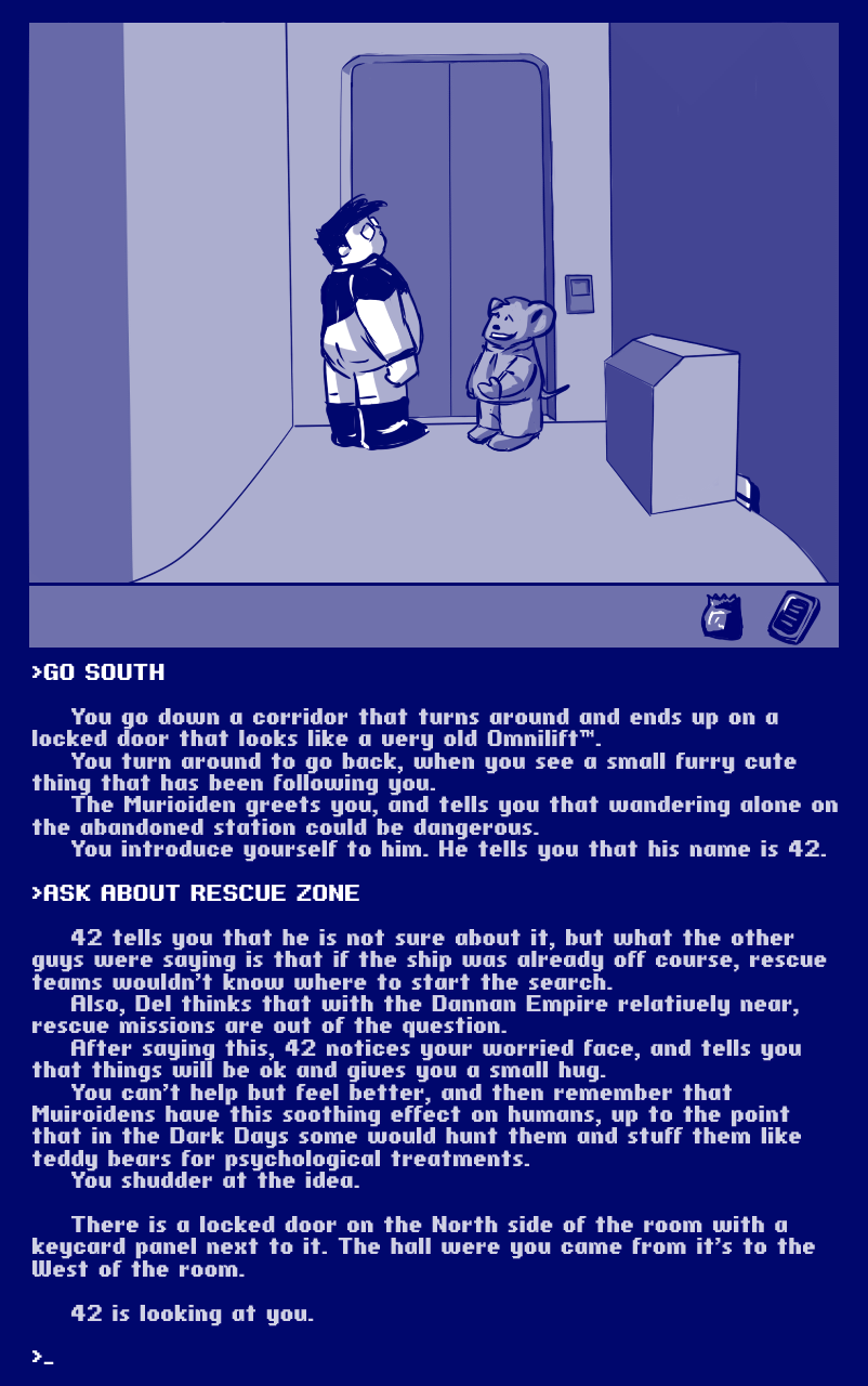 Caesarcub - Interactive Fiction - Space Adventure page 6 full