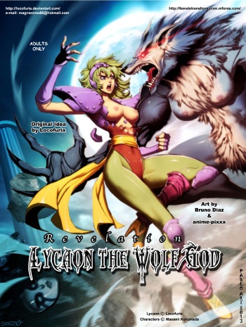 Lycaon the Wolf God 2 cover