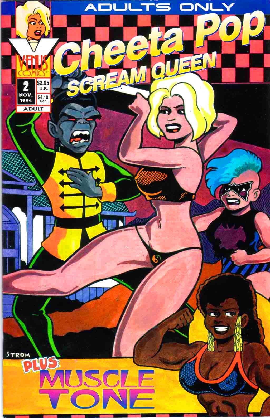Cheeta Pop Scream Queen 2 page 1 full