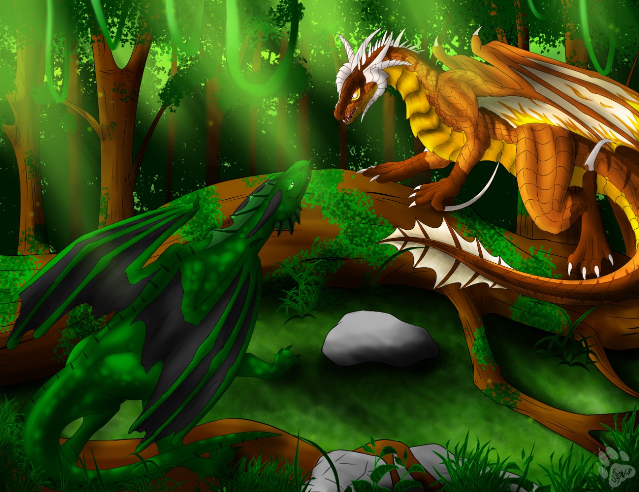 Life of Dragons page 1 full