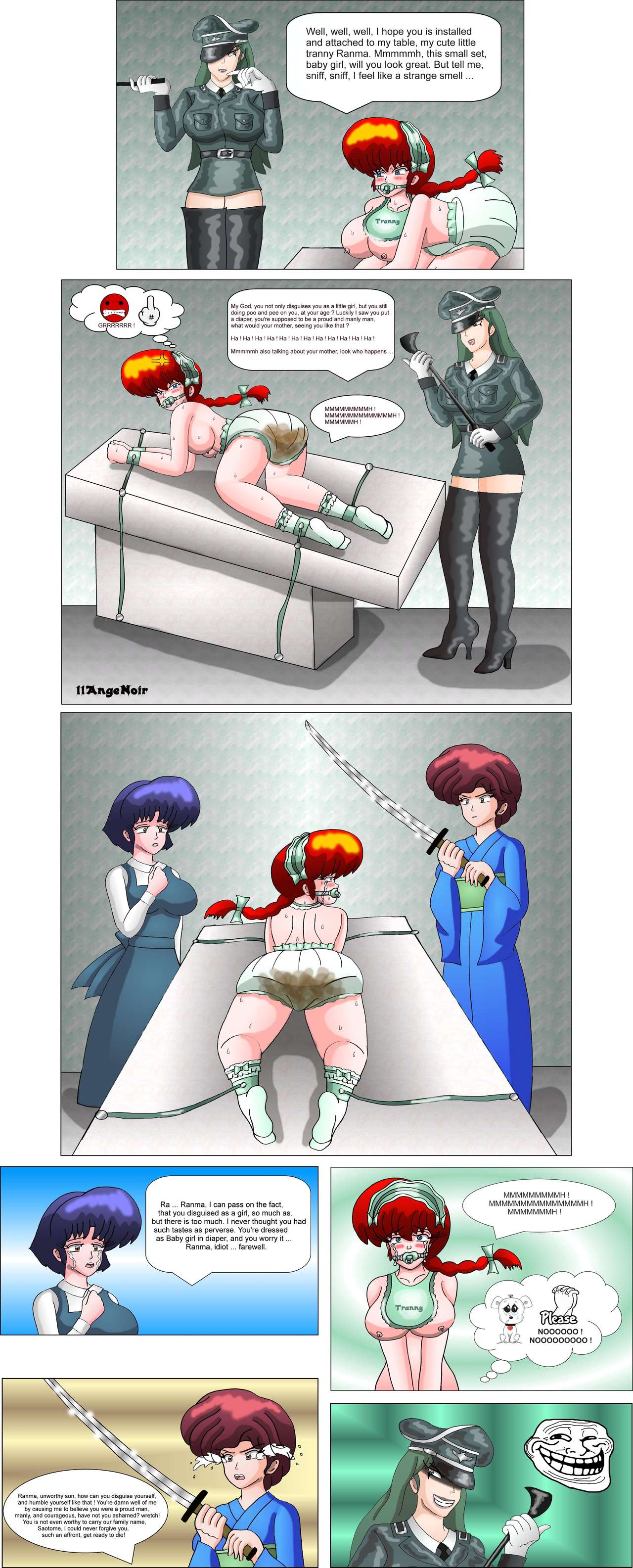 Ranma Chan Diaper Humiliation page 2 full