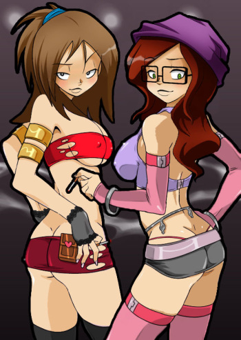 Hipstergirl and Gamergirl Hentai pics cover