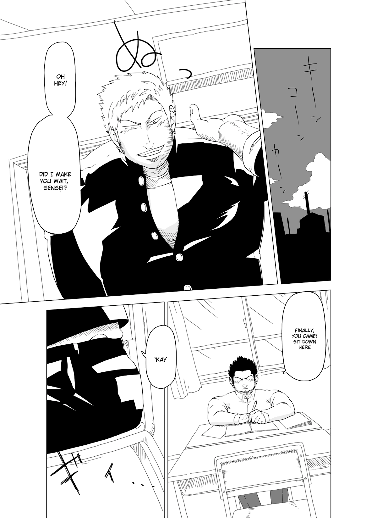 Deka Seito to Chibi Sensei | Little teacher &amp; big student page 7 full