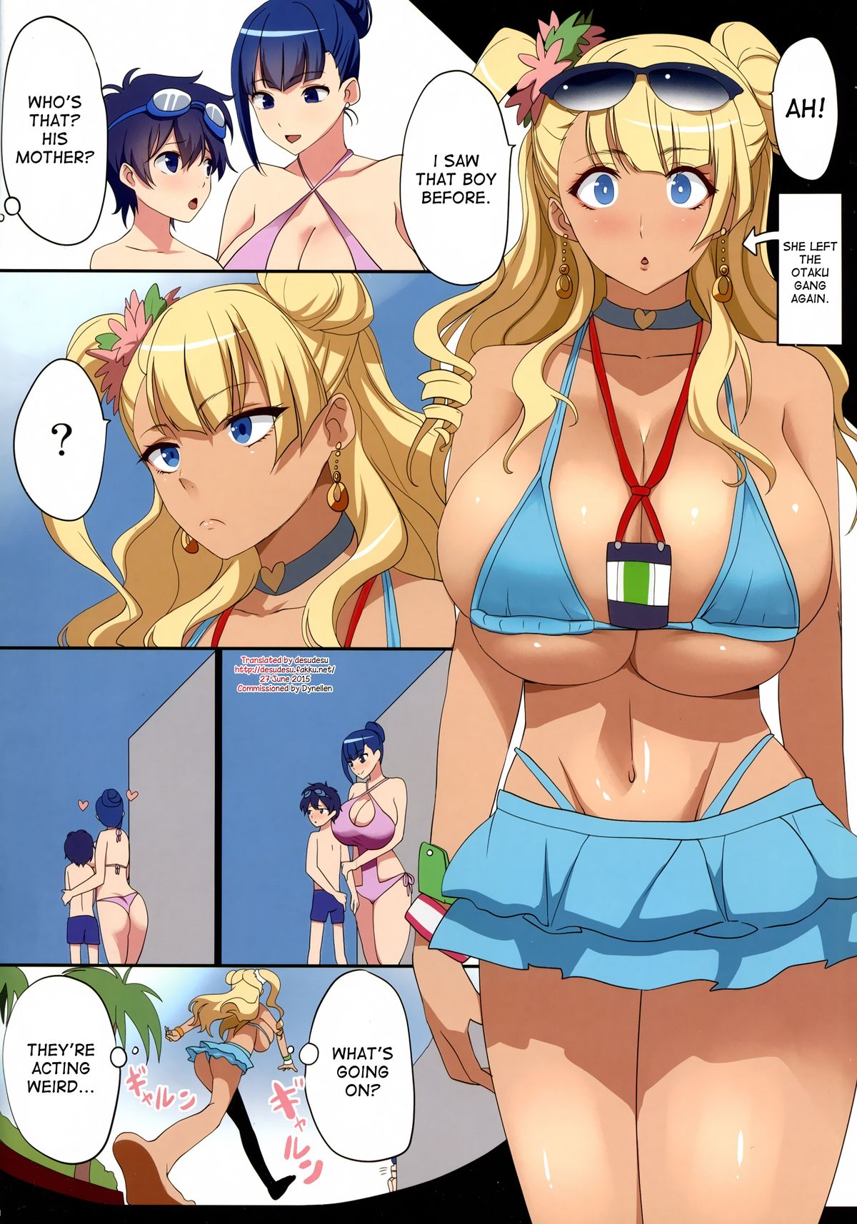 Kyonyuu Gal wa Kawaii Otokonoko ni Yowaitte Hontou desu ka? | Is It True That Cute Little Boys Are The Big Breasted Gal's Weakness? page 2 full